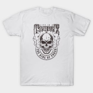 gambler skull T-Shirt